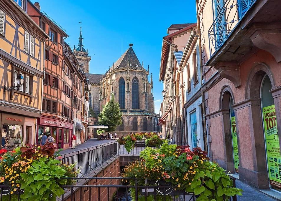 Appartement Centre Historique Avec Parking Inclus Colmar Esterno foto